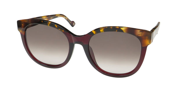 Color_brown tortoise / burgundy