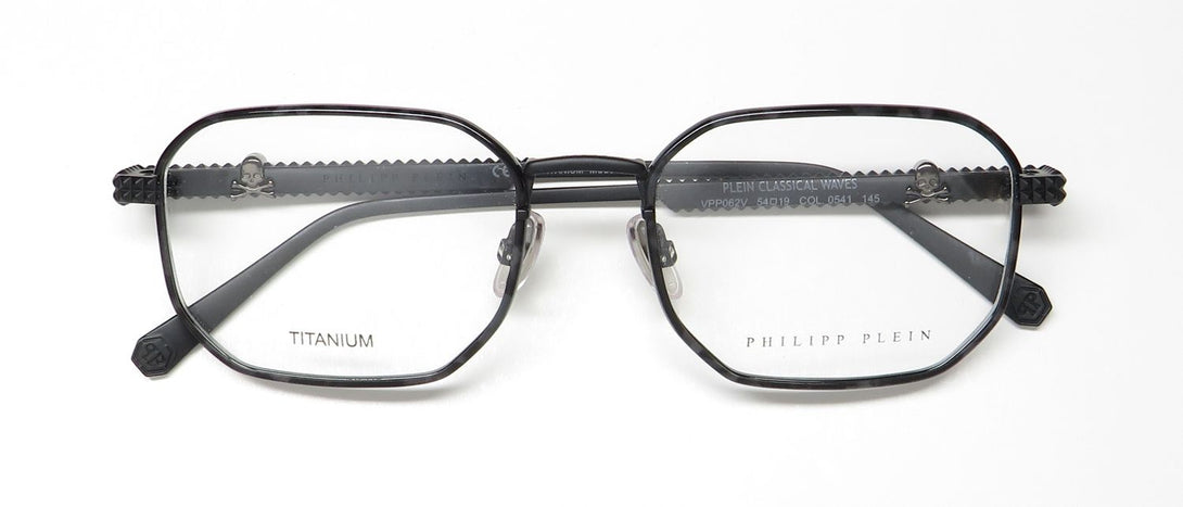 Philipp Plein Vpp062v Plein Classical Waves Eyeglasses