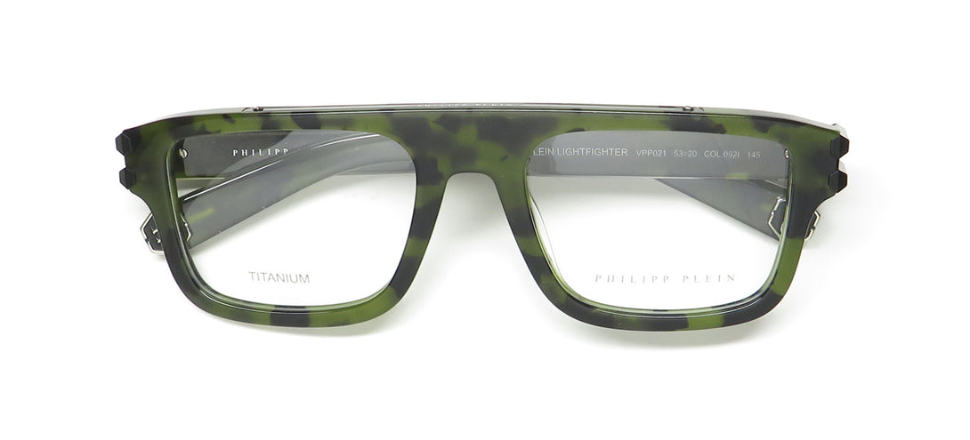 Philipp Plein Vpp021 Plein Lightfighter Eyeglasses