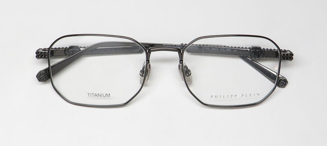 Philipp Plein Vpp062v Plein Classical Waves Eyeglasses